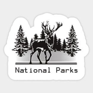 National Park Sticker